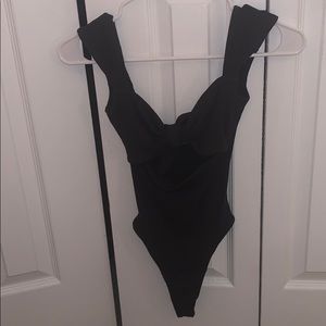 Black Urban Outfitters body suit